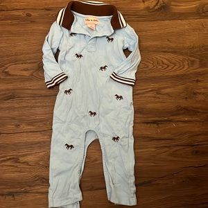 Boys 12m Toffee Apple horse bodysuit